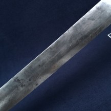 British c1889 Lead Cutter Cutlass for Sword Exercise, with Brass Grip 12